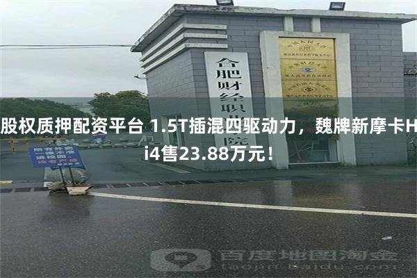 股权质押配资平台 1.5T插混四驱动力，魏牌新摩卡Hi4售23.88万元！