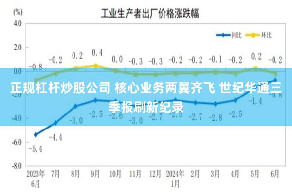 正规杠杆炒股公司 核心业务两翼齐飞 世纪华通三季报刷新纪录